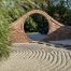 Brick Moongate Japanese Garden Inspo